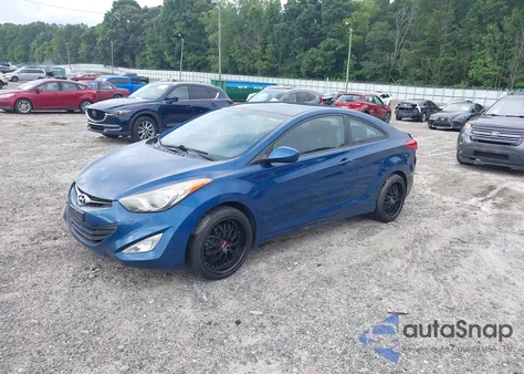 2013 Hyundai Elantra Gs z USA, uszkodzony, nr VIN KMHDH6AE7DU023762